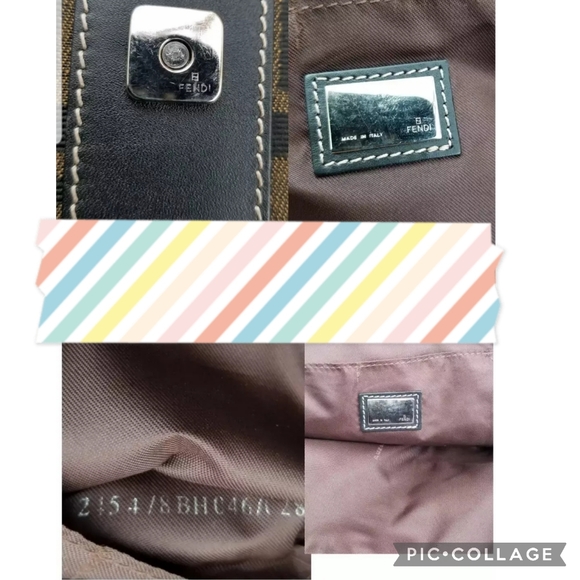 Authentic Fendi Tote and Train case set. - Picture 16 of 16